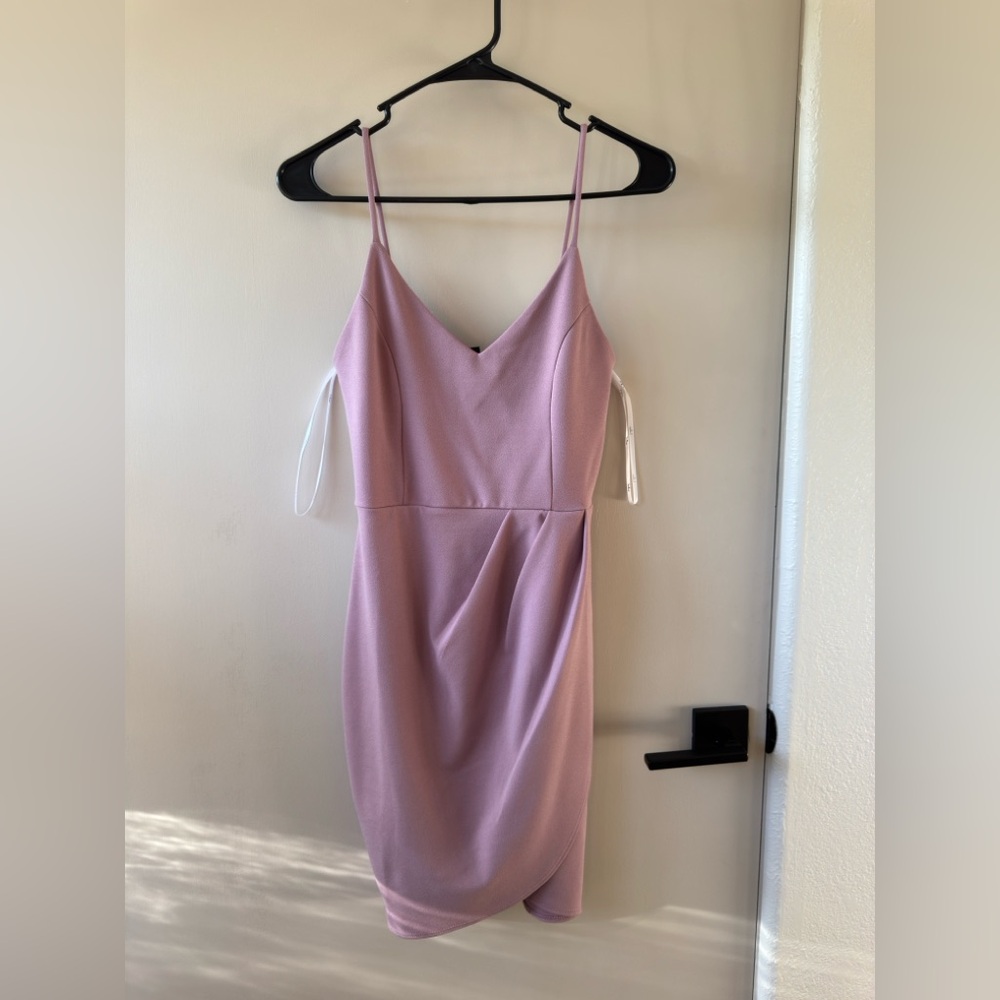 NWT Lulu's Dusty Pink Dress